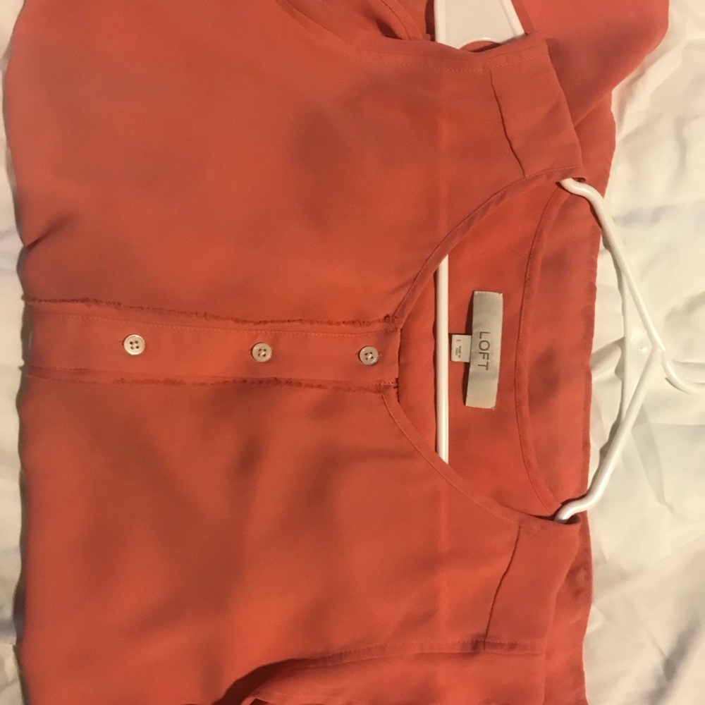 Coral tank top